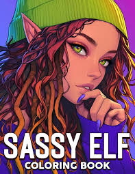 Amazon.com: Sassy Elf Coloring Book: Gorgeous Elves Coloring Pages With  Vibrant Settings, Tropical Realm Illustrations Special Gift For Grown Ups  Fun & Relaxation: 9798332116087: Milan Murray: Books