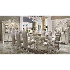 Free shipping on orders over $25 shipped by amazon. Versailles 120 Inch Dining Room Set Bone White By Acme Furniture Furniturepick