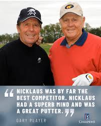 Maybe you would like to learn more about one of these? Gary Player On Twitter Player Jacknicklaus Blackknight Goldenbear