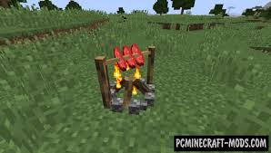 Here is what you need: Tan Campfire Spit Tweak Mod For Minecraft 1 12 2 Pc Java Mods