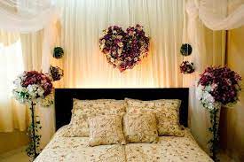 Bilik Tidur Pengantin Cetusan Minda Wedding Night Room Decorations Wedding Room Decorations Brides Room