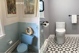 Art deco inspired black and white design. Black And White Art Deco Bathroom Mcguire Co Kitchen Bath
