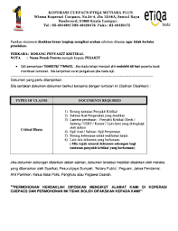 You must notify etiqa family takaful in writing should there be a change to any answer or declarations in this application, prior to the date of. Fillable Online Koperasi Cuepacs Etiqa Mutiara Plus Fax Email Print Pdffiller