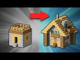 Give the new day in minecraft a kick start and build a nice and cosy starter house! How To Transform A Village Small House Minecraft Youtube Minecraft Small House Minecraft Minecraft Crafts