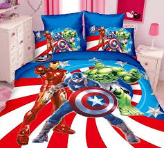 First issue to silver age titled series; Avengers Captain America Bedding Set For Boys Bedroom Decor Single Size Bed Sheet Set Duvet Cover Kids Bedspread 3 4 Pcs Babys Bedding Sets Aliexpress