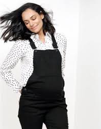 Le slim et le look décalé sont pas oubliés, les salopettes brodées et undergrounds vouerons vibrer. Salopette Grossesse En Jean Noir Seraphine