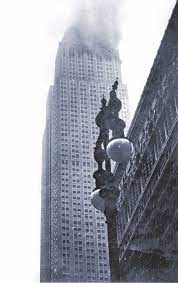 The empire state building is a 102 story skyscraper built in 1931. In 1945 A B 25 Bomber Crashed Into The Empire State Building The Spokesman Review