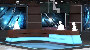Virtual Tv Studio 06 3d Model 3d Model Studio Virtual