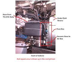 3 Phantom Vacuum Hose From Throttle Body Toyota Rav4 Forums Hose Throttle Vacuum