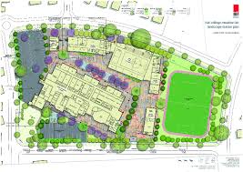 The Master Plan Landscape Design Hansen Partnership Isik College Meadowfair Ca Landscape Architecture Design Landscape Architecture Masterplan Architecture