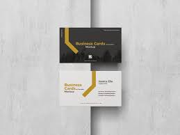 Available for free download in psd format. Free Business Cards Mockup On A Concrete Background Free Mockup