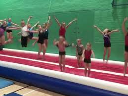 Jumping for joy! The Academy of Gym...