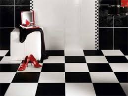 Siyah Beyaz Banyo Fayans Dosemesi Siyah Beyaz Banyo Fayans Modelleri Black And White Tiles Bathroom Black White Bathrooms Black And White Bathroom Floor