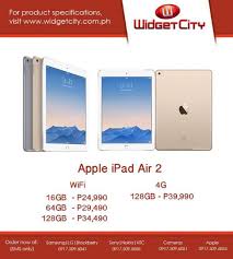 Sensors on the tablet include accelerometer, ambient light sensor, gyroscope, and. Ipad Air 2 Now Available In Ph Through Widget City Yugatech Philippines Tech News Reviews