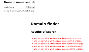 Domain Finder Drupal Org