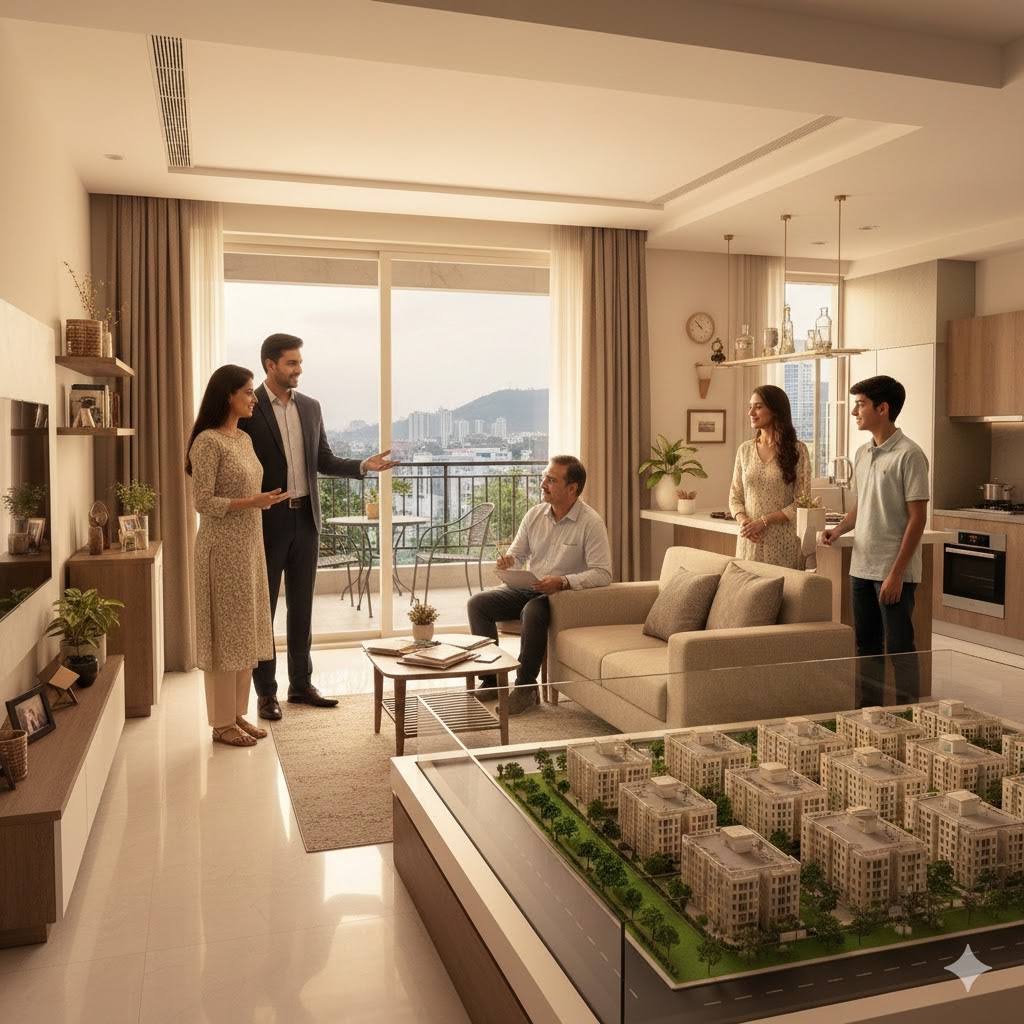 Real Estate Agent for 1BHK Flat Sales in Karanjade product image
