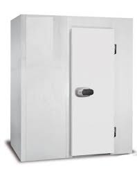Vendita celle frigorifere usate, riparate, revisionate, con garanzia a prezzi d'occasione. Cella Frigorifera Per Frutta Verdura O Macelleria Cm214x214x214h Altezza Esterna Cm 230 Con Pavimento Spessore Pannelli Mm