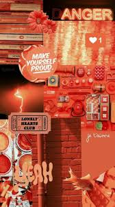 Pin By Jaiden Garvin Nelson On Collages Aesthetic Wallpapers Aesthetic Iphone Wallpaper Orange Aesthetic