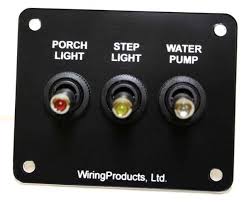 The difference between this switch and a normal 3 way switch is the 4th wire for the nuetral to run the pilot light. Led Toggle Switch Panels Wiringproducts Ltd