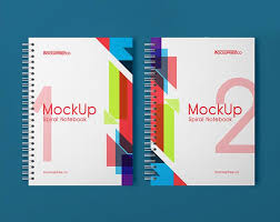 You can create a realistic spiral notebook display in few seconds. Spiral Notebook Free Mockups Free Mockup Free Notebook Mockup