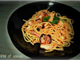 Paste cu creveti si sos de rosii ⋆ retete pentru o viata. Reteta Spaghetti Cu Fructe De Mare