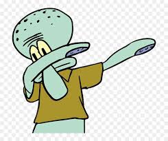 Make transparent memes or upload your own images to make custom memes. Calamardo Meme Sticker By Wallpapers5h Squidward Dab Transparent Hd Png Download Vhv