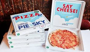 Fly jetblue airways for reliable service and extra perks like free tv and snacks to more than 65 u.s. Satisfying Cross Country Cravings Jetblue Takes Pizza Delivery To New Heights