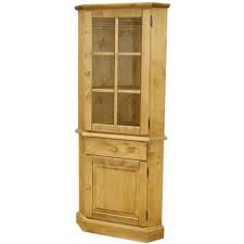 Rangement d'angle 2 paniers tirant droit pour meuble d'angle bas. Meuble D Angle Haut Vitre Pin Massif