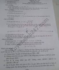 Lời giải đề toán trường chuyên khoa học xã hội và nhân văn hà nội năm 2020. Ä'ap An Ä'á» Thi Vao Lá»›p 10 Mon Toan Tphcm 2017