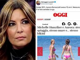 46, born 30 july 1974. Caso Chanel Blasi Selvaggia Lucarelli Con Aurora Ramazzotti Nessuno Fiato Lei Fu Un Trauma