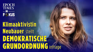 Ebenso die vorlaute luisa neubauer, beide kommen dieser familie, die in der ns zeit ein vermögen gemacht hat mit unredlichen mitteln (vorsichtig formuliert). Oko Diktatur Klimaaktivistin Luisa Neubauer Stellt Demokratische Grundordnung Infrage 1984 Das Magazin