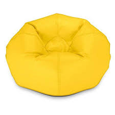 Your Kids Will Absolutely Enjoying Relaxing In This Medium Sized Vinyl Bean Bag Chair This Top Quality Bean Bag Chair Living Room Accessories Yellow Bean Bags