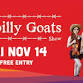 The Hillbilly Goats - FREE ENTRY event image