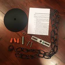 This meant that wires could be run between floors or in an attic with relative safety. Ceiling Plate Canopy Kit Chandelier Pendant Light Fixture Mounting Kit
