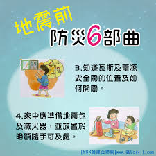 888提醒您 餘震不斷 請先準備防災用品 最近地震頻繁大家是不是提高警覺在防災了呢 最好在災害發生前 就先做好準備 防範未然唷 以下資訊從 地震防災手冊 by行政院國家科學委員會 整理編輯
