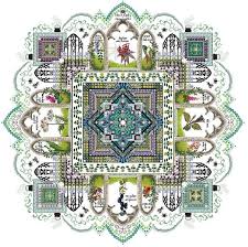 Poison Garden Mandala Cross Stitch Pattern By Chatelaine