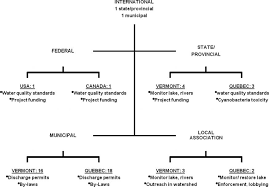 Organizational Chart Representing The Number Of Entities