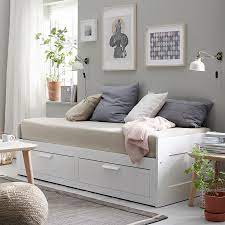 brimnes daybed frame with 2 drawers white twin ikea day bed frame bed frame daybed room