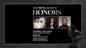 Pharrell Williams, Brandy & Kirk Franklin To Be Honored At Recording  Academy Honors During GRAMMY Week 2026 | GRAMMY.com
