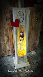 Palettendeko Lampe Stehlampe Holzleuchte Led Deko Bottle Opener Wall Bottle Opener Wall