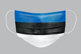 Estonian Flag Pattern On A Face Mask Mockup Free Image By Rawpixel Com Fon Estonian Flag Free Illustrations Mask