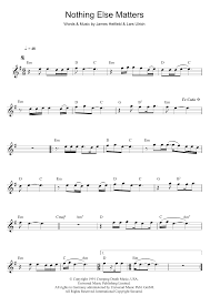 Pdf created with fineprint pdffactory trial version www.pdffactory.com. Nothing Else Matters Noten Metallica Flote Solo