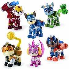 La Super Patrulla Canina Lote 8 Figuras Paw Patrol Apolo Ryder Cachorros Juguete Juguetes De Cine Y Tv Juguetes