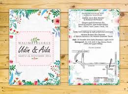 Promosi kad kahwin harga baru template ready template. Namiza Print Shop Cyberjaya