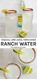 Ranch Water Cocktail Recipe Ranch Water Recipe Cocktail Recipes Easy Gin Cocktail Recipes