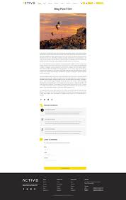 Active Business And E Commerce Html5 Template Business Active Commerce Template Html5 Templates Html And Css Templates Css Templates