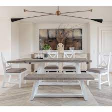 With a rich cherry finish, a smooth, contoured table top and a casual yet sophisticated veneer table design, this dining set will add a polished feel to your home. Dining Table And Chairs In Grey Off 74