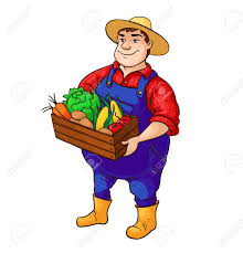 Descarga ahora la ilustración joven agricultor dibujos animados agitando. Agricultor Caracter Vectorial Dibujos Animados Lindo Gordo Hombre En El Sombrero De La Celebracion De La Caja Ilustraciones Vectoriales Clip Art Vectorizado Libre De Derechos Image 77073607