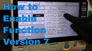 Maybe you would like to learn more about one of these? How To Enable Function Version 7 On Konica Bizhub Youtube