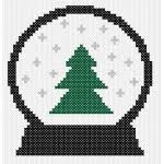 This counted cross stitch pattern shows a cute snowman. Altogether Christmas Crafts Christmas Cross Stitch Patterns